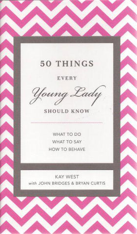 50 Things Every Lady Should Know - child's etiquette book